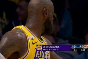 詹姆斯达成21+10+10三双！继续刷新NBA历史最老三双纪录！