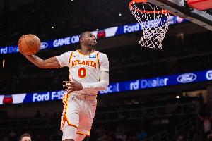 无敌幸运星！库明加代表老鹰出战12场比赛赢下11场 胜率达90.9%