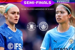 女足足总杯半决赛对阵：曼城vs切尔西 利物浦vs布莱顿