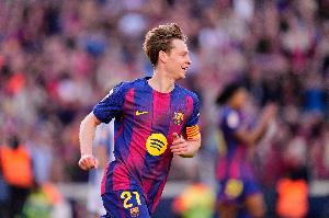 塞尔：弗里克将和巴萨医疗团队对话，以确定弗兰基·德容能否首发