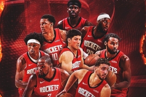 19日8点30打响！火箭官方晒火湖G1预热海报：准备好了吗？