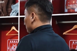 有效果！刘建业赛前更衣室讲话：这个守门员容易脱手，注意补射