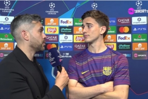 加维:我们今天已经拼尽全力,相信总有一天能赢得欧冠