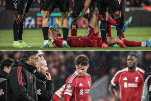 无对抗伤退!法媒:埃基蒂克的跟腱可能没断,但赛季已报销