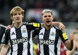 BBC：纽卡今夏可能卖戈登标价至少7000万镑，拜仁、阿森纳有意