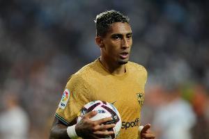 每体：拉菲尼亚可能因比赛被“偷走”的言论遭欧足联禁赛