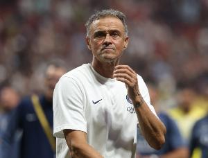 恩里克:两队都踢出了高水平足球,我们有球无球状态下都表现很好