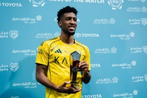 打入制胜球，官方：科曼当选利雅得胜利1-0达曼协作全场最佳