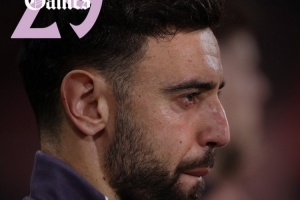 红魔大腿!曼联社媒晒B费本赛季英超数据,29场比赛参与25球