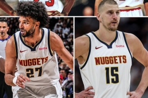 穆雷&约基奇第8次季后赛同砍25+5+5 平乔丹&皮蓬并列历史最多