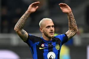 迪马尔科本赛季助攻、创造机会、成功传中等多项数据领跑意甲