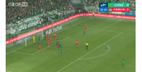 第28分钟，达万破门，北京国安1-0领先河南